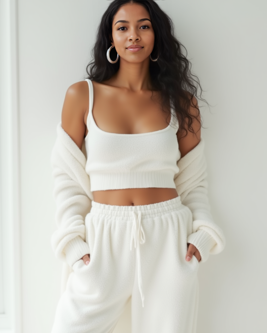 3-Piece Fuzzy Fleece Loungewear Set